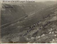 Monte Santo - Feindwärtiger Hang Blick südl 503 gegen Daganiva